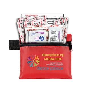 “Riverside Plus” 14 Piece Healthy Living Pack Components inserted into Zipper Pouch