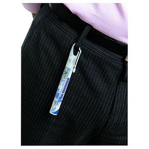 “SprayClip” 10 ml. Antibacterial Hand Sanitizer Spray Pump Bottle with Carabiner Clip Cap(PhotoImage