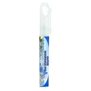 “SprayClip” 10 ml. Antibacterial Hand Sanitizer Spray Pump Bottle with Carabiner Clip Cap(PhotoImage