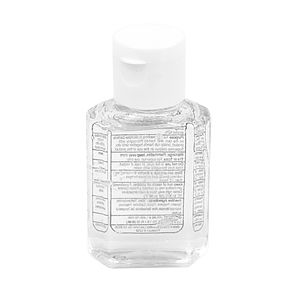 “SanPal” 1.0 oz Compact Hand Sanitizer Antibacterial Gel in Flip-Top Squeeze Bottle