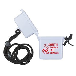 "EZ CARRY KIT 1" 9 Piece First Aid Kit In Nine Components Inserted Into Hard Plastic Hinged Top Wate