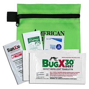'Stay Safe Kit' 5 Piece Insect Repellent Kit in Zipper Pouch