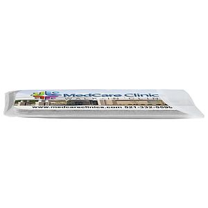 “Smile File” Rectangle Shaped Multi-Color Thick Foam Nail File