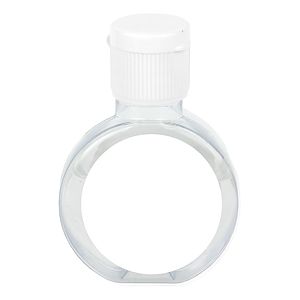 1 oz Compact Hand Sanitizer Antibacterial Gel in Round Flip-Top Squeeze Bottle