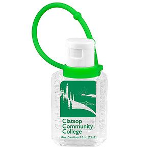 "Breeze" 0.5 oz Compact Hand Sanitizer Antibacterial Gel in Flip-Top Squeeze Bottle