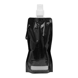 "Roll Up" 18 oz Foldable and Reusable Water Bottle with Matching Carabiner