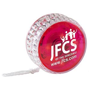 “Go-Yo Red” Red Light-Up LED Yo-Yo