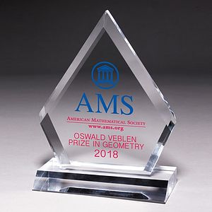 Multi-Faceted Acrylic Award - 53/4” x 7 1/2” - Screen Print