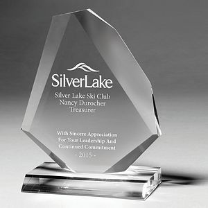 Beveled Diamond Award - Screen Print