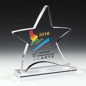 Moving Star Award - Screen Printed