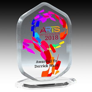 Ocean Series Acrylic Billboard Award (5"x 6 3/4")