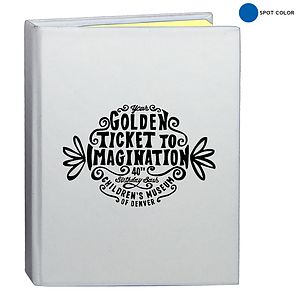 Full Size Sticky Notes and Flags Notepad Notebook