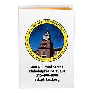 PhotoImage ® Full Color Imprint* Compact Sticky Notes and Flags Notepad Notebook