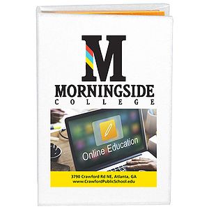 PhotoImage ® Full Color Imprint* Compact Sticky Notes and Flags Notepad Notebook