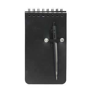 Pocket Sized Spiral Jotter Notepad Notebook with Pen