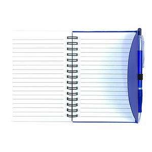 "CUPERTINO" Stylish Spiral Notepad Notebook with Matching Color Pen