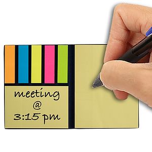 “LOOMIS” Small Eco Inspired Cover Sticky Notes & Flags
