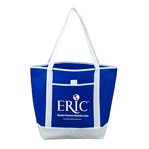 17-1/2"W x 13-1/2"H x 6"Gusset - "THE LIBERTY" Corporate, Travel and Beach Tote Bag