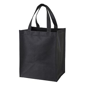 10”W x 12"H x 8" Gusset - "FULL VIEW" Junior Large Imprint Grocery Shopping Tote Bag