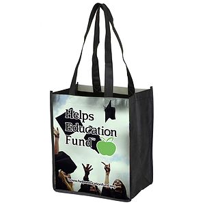 8”W x 10”H x 4”Gusset - “TYSON” Full Color Import Air Ship Glossy Lamination Grocery Shopping