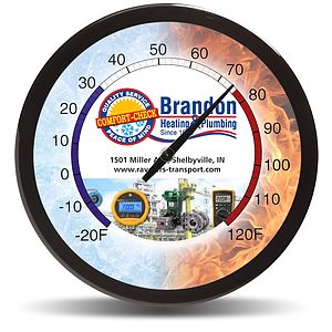 "Caliente" 14” Wall Thermometer