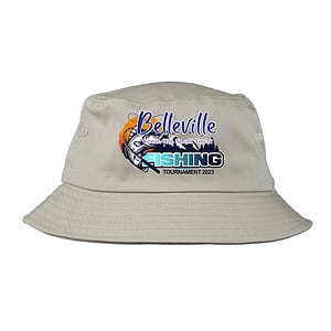 "SHADY" Full Color Imprint Cotton Bucket Hat