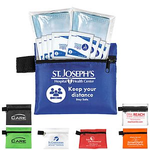 "Titan" Wipe it Down Travel Kit in Zippered Pouch