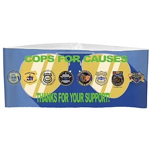 "The Austin" Sporty Headband Headwear Full Color Sublimation - Overseas Production