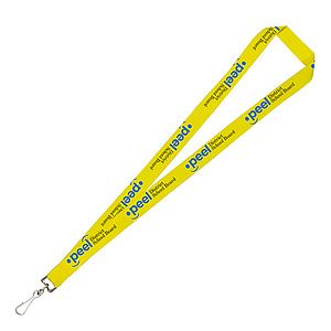 "LASALLE RECYCLED" 3/4" Import Air Ship Recycled RPET Silkscreen Lanyard