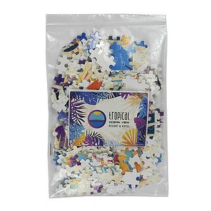 "QUINCY" 500 Piece Retail Quality Full Color Custom Jigsaw Puzzle