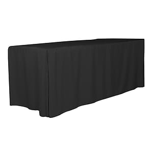 "Omaha Six" 4-Sided Fitted Style Table Covers & Table Throws (Blanks) / Fits 6 ft Table