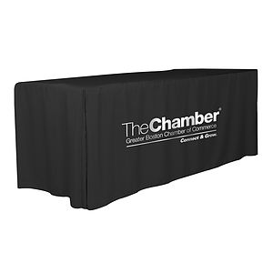 "Omaha Eight" 4-Sided Fitted Style Table Covers & Table Throws (Blanks) / Fits 8 ft Table