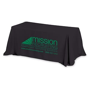 "Zenyatta Six" 4-Sided Throw Style Table Covers & Table Throws (PhotoImage Full Color) / Fits 6 ft T