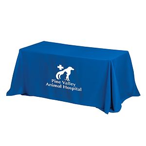 "Zenyatta Six" 4-Sided Throw Style Table Covers & Table Throws (PhotoImage Full Color) / Fits 6 ft T