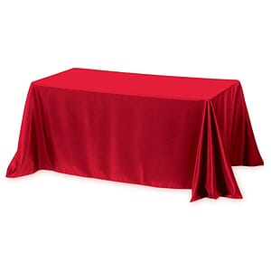 "Preakness Six" 3-Sided Economy Table Cover & Throws (Spot Color Print) / Fits 6 ft Table