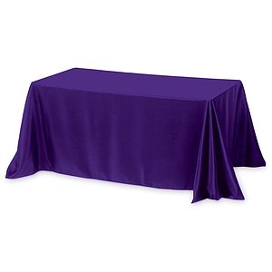 "Zenyatta Eight" 8 ft 4-Sided Throw Style Table Covers & Table Throws -Blanks / Fits 8 ft Table