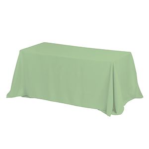 "Zenyatta Eight" 8 ft 4-Sided Throw Style Table Covers & Table Throws -Blanks / Fits 8 ft Table