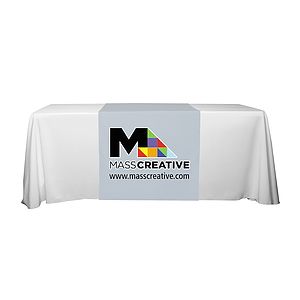 "Roger Eight" 90" L Table Runners (PhotoImage Full Color) / Accommodates 3 ft Table and Larger