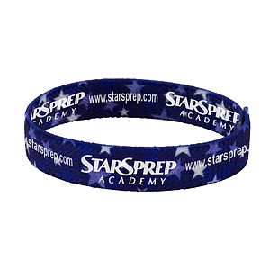 "Wrist Twist 1" Stretchy Elastic Dye Sublimation Wristbands - PhotoImage ® Full Color Imprint