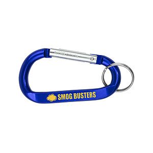 "Cara L" Large Size Carabiner Keyholder with Split Ring Attachment