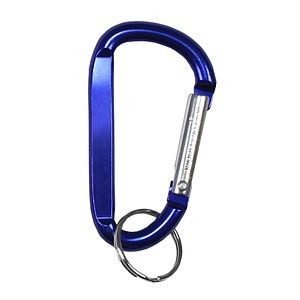"Cara M" Medium Size Carabiner Keyholder with Split Ring Attachment