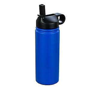 "MAUI" 19 oz Powder Coated Double Wall Insulated Stainless Steel Tumbler With a Straw Lid