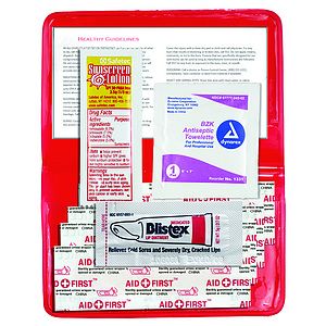 "SUN-IS-FUN" 8 Piece Sun Relief First Aid Kit