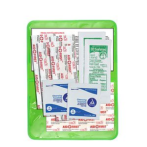 "MESS-NO-MORE XL" 10 Piece Stay Clean First Aid Kit