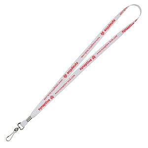 "Aurora" 1/2" Super Soft Polyester Silkscreen Lanyard (Overseas Production 8-10 Weeks)