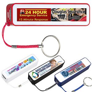 "In Charge" PB200 UL Listed 2200 mAh Portable Lithium Ion Power Bank Charger PB1004