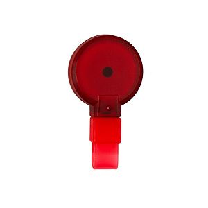 PVC FREE RECYCLED PLASTIC BADGE REEL W/SWIVEL ALLIGATOR CLIP (Patent US 11,974,638 B1)