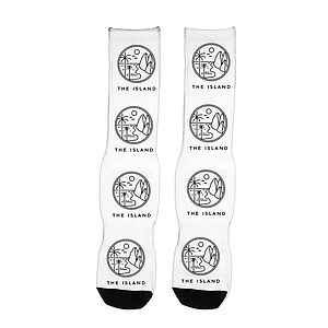 “Wye” Dye Sublimated Crew (Athletic) Socks (Pair)