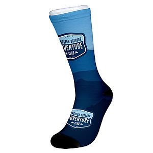“Thames” Dye Sublimated Dress Socks (Pair)