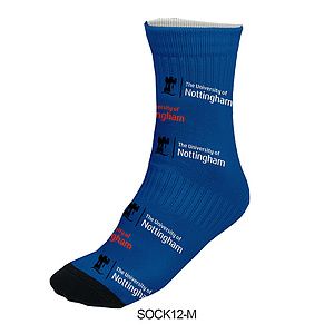 "SPORTY" Color Sublimation Low-Cut Ankle Crew Socks in Men’s & Women’s Size (SOCK12-M Men / SOCK12-W